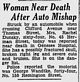 Rachel (Janofsky) Dunsky Accident