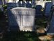 Amalia (Bierig) Strauss - Bernhard Strauss - Tombstone