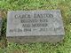 Carol (Cohen) Easton - Tombstone