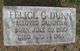 Felice Dunn - Tombstone