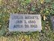 Julie (Luss) Menkel - Tombstone