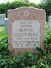 Michle (Dunsky) Greenberg - Tombstone
