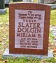 Miriam (Smith) Slater Dolgin - Tombstone