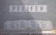 Preston Pfeifer - Ruth (Levy) Pfeifer - Tombstone